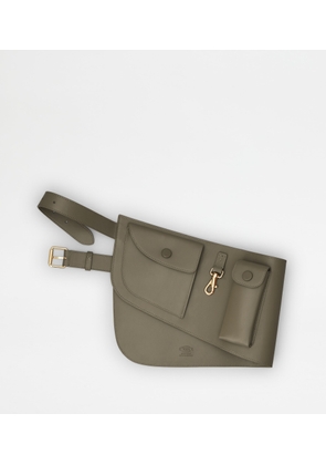 Tod's - Utility Belt in Leather, BEIGE, M - Belts