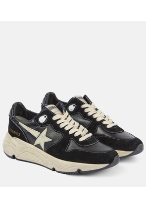 Golden Goose Running Sole suede and leather sneakers