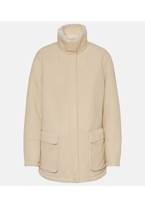 Loro Piana Voyageur shearling-lined suede jacket