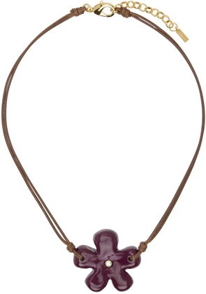 éliou Purple Lory Necklace