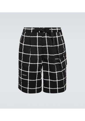 Undercover Printed technical shorts