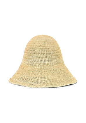Janessa Leone Teagan Hat in Natural - Neutral. Size M (also in ).