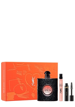 Yves Saint Laurent Black Opium Eau De Parfum Deluxe Gift Set 90ml