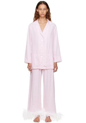 Sleeper Pink & White Party Pyjama Set