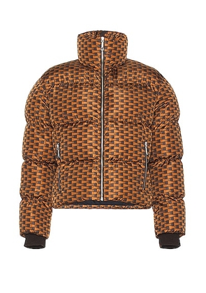 Bally Varsity Jacket in Multiebano - Burnt Orange. Size M (also in ).