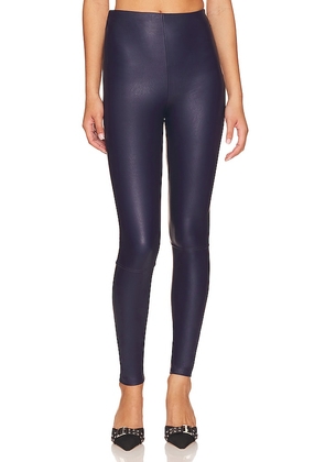 Good American Better Than Leather Legging in Purple. Size L, M, XS.
