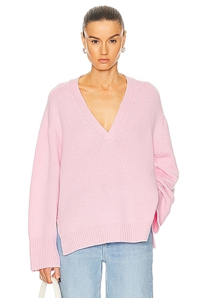 A.L.C. Elliott Sweater in Marie Pink - Pink. Size L (also in M, S, XS).