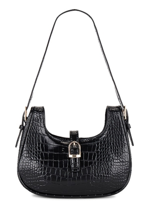 8 Other Reasons Croc Bag in Black.
