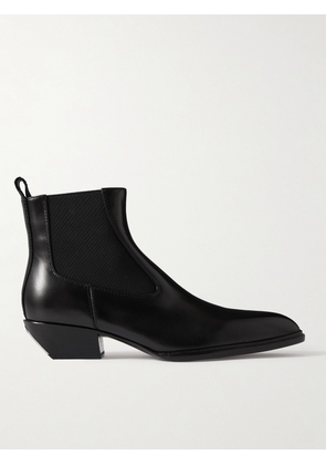 Alexander Wang - Slick Leather Ankle Boots - Black - IT35,IT35.5,IT36,IT36.5,IT37,IT37.5,IT38,IT38.5,IT39,IT39.5,IT40,IT40.5,IT41