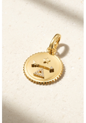 Foundrae - Dream Baby 18-karat Gold Diamond Pendant - One size