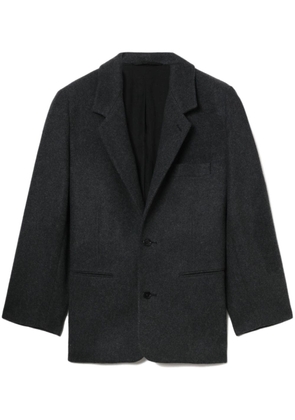 LEMAIRE single-breasted wool-cashmere blazer - Grey