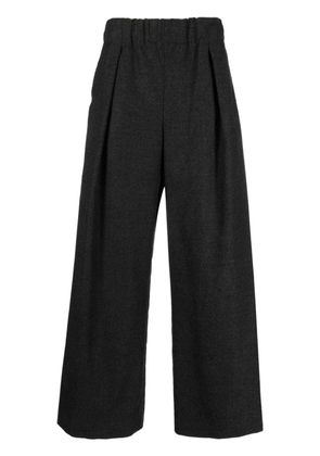 Société Anonyme Gatsby wide-leg cotton trousers - Grey