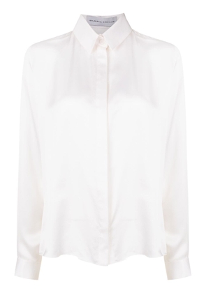 Gloria Coelho button-up silk shirt - White