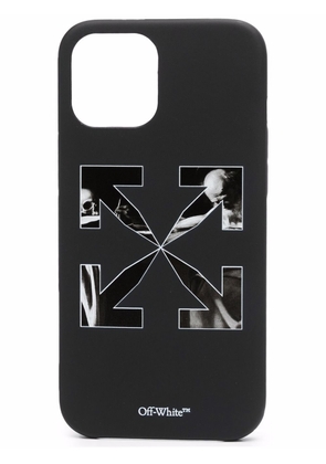 Off-White Caravaggio arrows-print iPhone 12 Pro Max case - Black