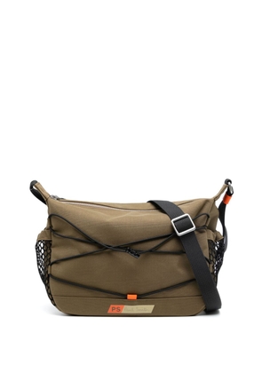 PS Paul Smith strap-detailed messenger bag - Brown