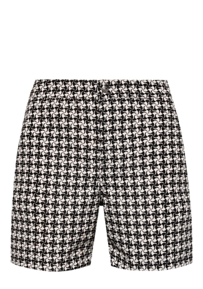 Paul Smith graphic-print swim shorts - Black