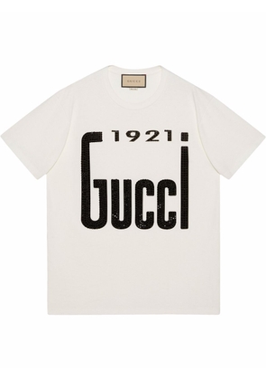 Gucci '1921 Gucci' print T-shirt - White
