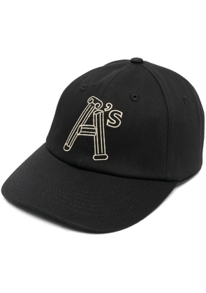 Aries embroidered-logo cap - Black