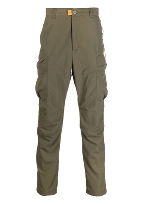 Parajumpers tuck-embellished cargo trousers - Green