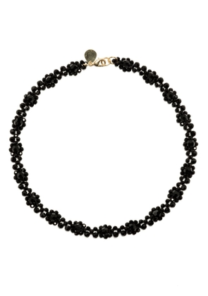 Simone Rocha Daisy crystal necklace - Black