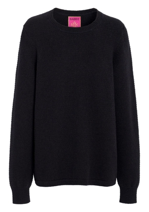Barrie striped chunky-knit jumper - Black