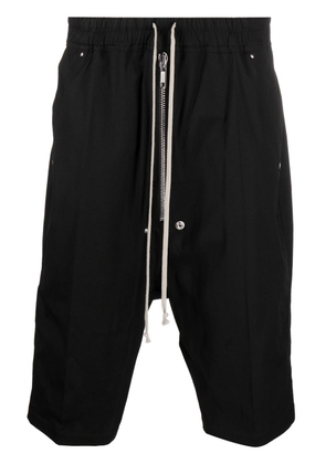 Rick Owens Bela Pods drop-crotch shorts - Black