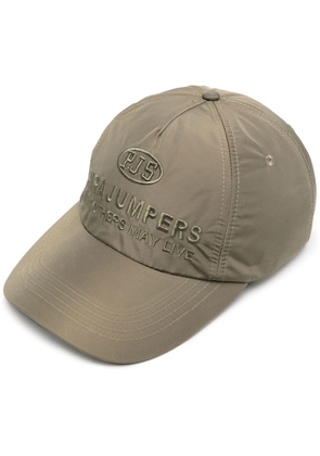 Parajumpers logo patch cap - Green