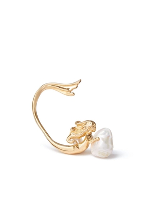Valentino Garavani mermaid clip-on earrings - Gold