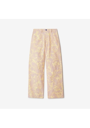 Burberry Rose Cotton Trousers