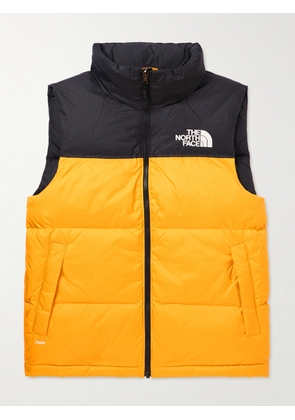 The North Face - 1996 Retro Nuptse Quilted Nylon-Ripstop Hooded Down Gilet - Men - Yellow - XS
