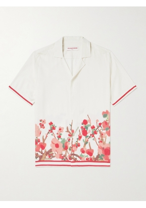 Orlebar Brown - Maitan Camp-Collar Floral-Print Voile Shirt - Men - Multi - S