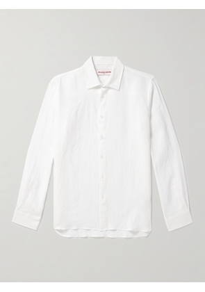 Orlebar Brown - Justin Linen Shirt - Men - White - S