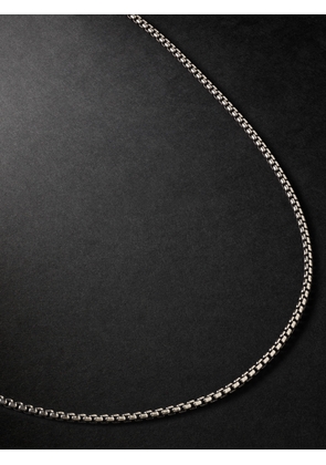 David Yurman - Box Chain Silver Necklace - Men - Silver