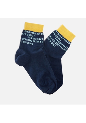 Missoni Logo Cotton-Blend Socks - S