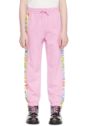 Stella McCartney Kids Pink Printed Sweatpants
