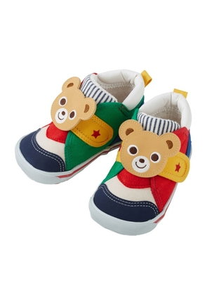 Miki House Animal Appliqué Baby Shoes