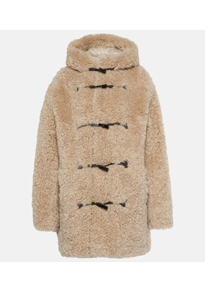 Marant Etoile Faux-fur hooded coat