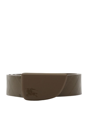 Burberry Leather Shield Belt