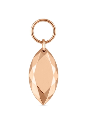 Maria Tash Faceted Gold Marquise Charm (9Mm)