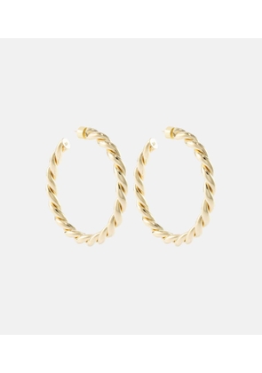 Jennifer Fisher 14kt gold-plated hoop earrings