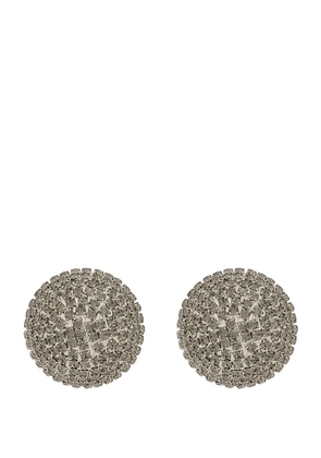 Dolce & Gabbana Crystal-Embellished Clip-On Earrings
