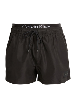 Calvin Klein Ck Double Waistband Swim Shorts