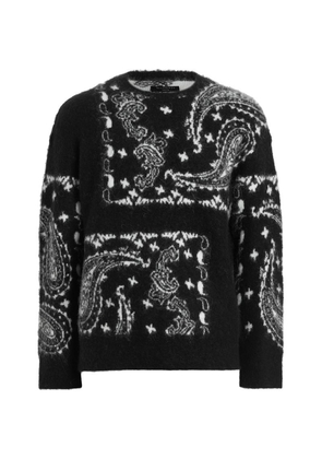 Allsaints Wool-Blend Bandana Sweater