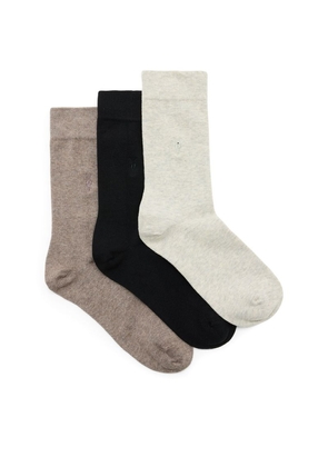 Allsaints Adan Ramskull Socks (Pack Of 3)