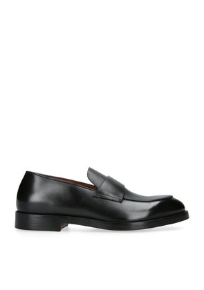 Zegna Leather Torino Loafers