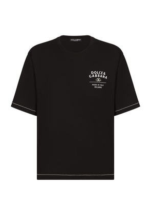 Dolce & Gabbana Cotton Logo T-Shirt