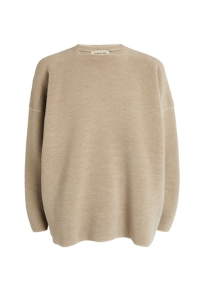 Fear Of God Wool Straight-Neck Sweater