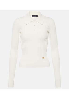 Dolce&Gabbana Long-sleeved polo shirt