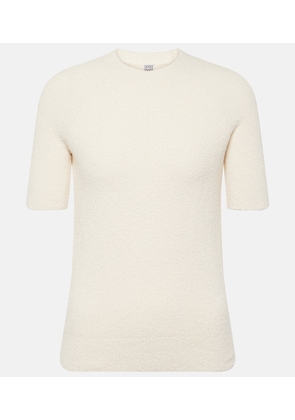 Toteme Cotton-blend terry T-shirt