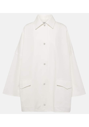 Toteme Oversized cotton twill jacket